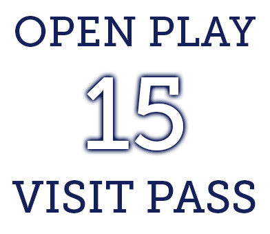 Open Play- 15 Visit Pass