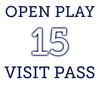 Open Play- 15 Visit Pass