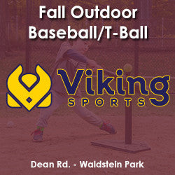 Fall - Saturday 2:00 T-Ball (Ages 4 & 5)