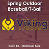 Spring - Monday 2:30 Baseball/T-Ball (Ages 3 & young 4)