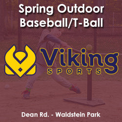 Spring - Saturday 1:00 Advanced Baseball (Ages 5 - 7)